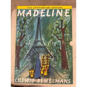 Madeline 75th Anniversary Edition Book By Ludwig Bemelmans With Pop-Up Paris Sce